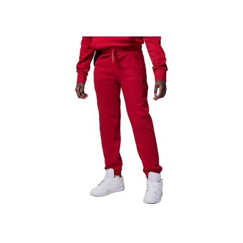 Детские тренировочные брюки Jordan вязаные 3-7 лет Sport Fitness красный