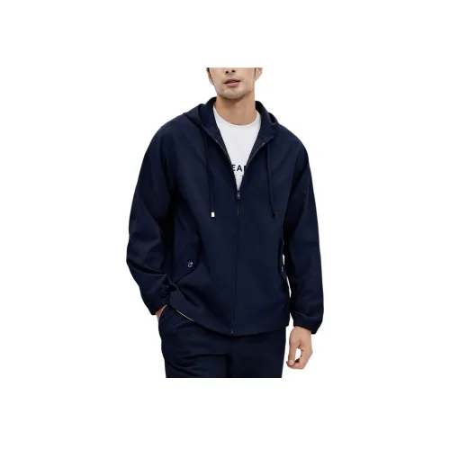 St. H Темно-синие мужские куртки