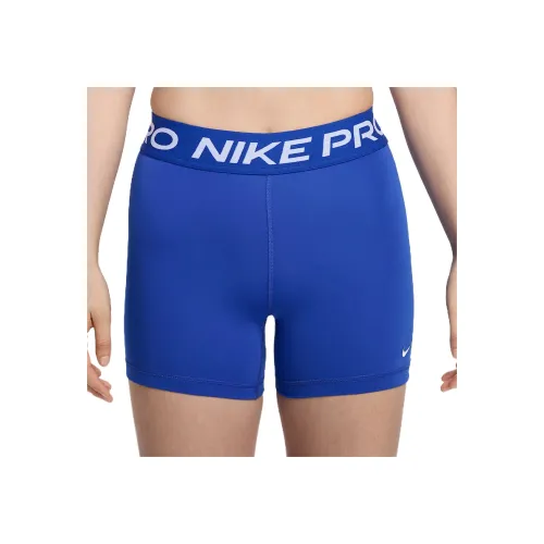 NIKE Pro Королевский синий Женские спортивные шорты