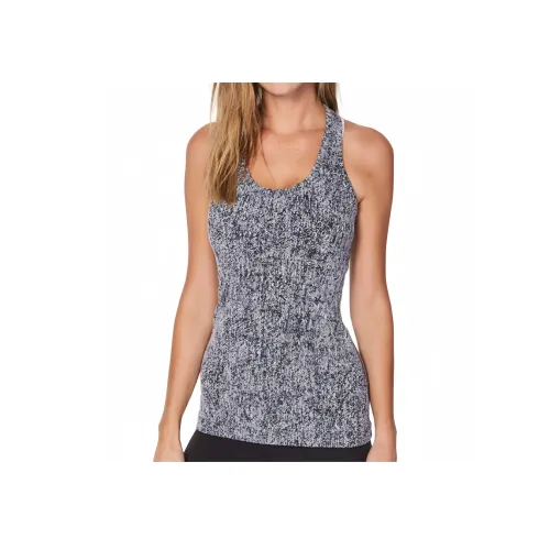 lululemon Прохладный Racerbac Спортивные Жилеты Женские Черный Белый