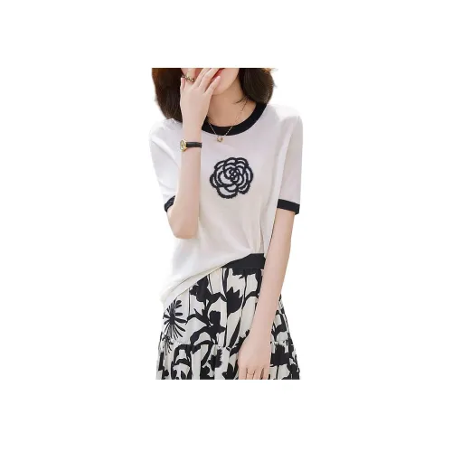 BILISISHANYANG Белая Женская Футболка