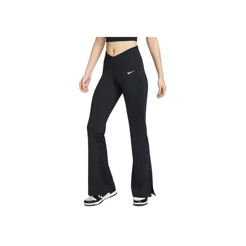 NIKE Sportswear Черные Женские Повседневные Брюки
