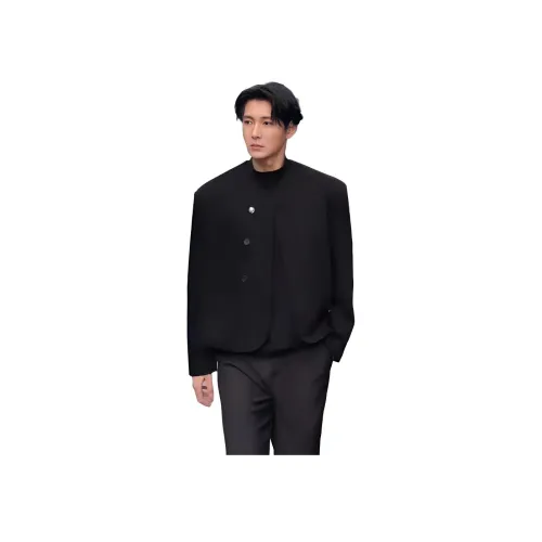 MORii Элегантный Черный Унисекс Деловые Костюмы