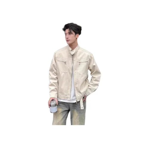 TAOKK Ecru Unisex Куртки