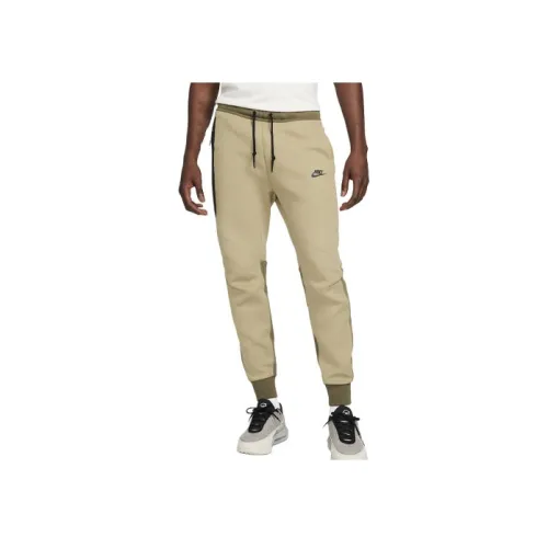 Nike Joggers Вязаные Тренировочные Брюки Мужские Оливковые