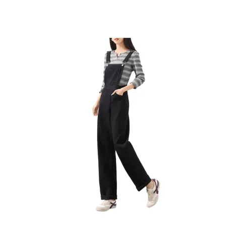 Mo Han Yi Mei Черные Женские Комбинезоны