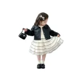 Black Set (Черная кожаная куртка + юбка из тулля)