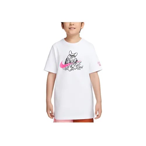NIKE Белые Детские Футболки
