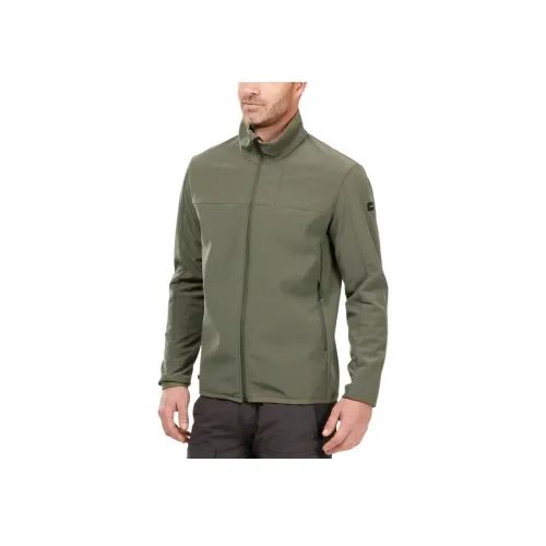 DECATHLON MT100 Хаки Серый/Углеродный Серый Мужская Куртка