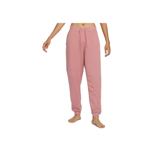 Nike Йога Вязаные Тренировочные Брюки Женские Stardust Красный