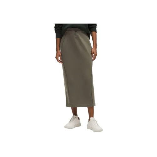 lululemon FleeceVarsity Повседневная Длинная Юбка Женская