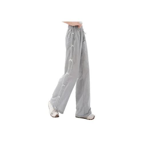 Cypress House Повседневные брюки Женские Светло-серые