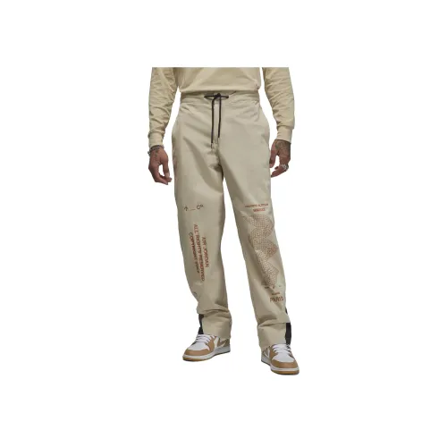Jordan Flight Heritage Light Yellow Men's Casual Pants Jordan Flight Heritage Светло-желтые Мужские Повседневные Штаны