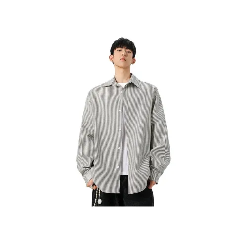 AOPAISHARK Черный Унисекс Рубашки