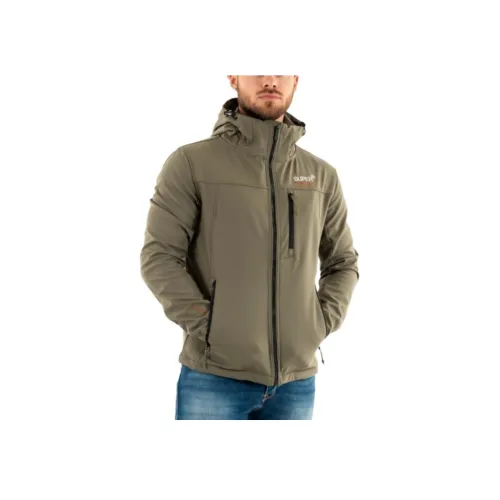 SUPERDRY Куртки и Пальто Мужской Зеленый
