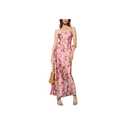 REFORMATION Parma Silk Dress Slip Dress Women's