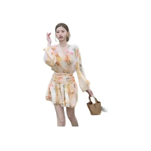 Madofit collection Женские Длинные Платья с Длинными Рукавами