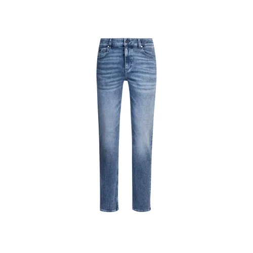 Hugo Boss Blue Men's Jeans Hugo Boss Синий Мужской Джинсы