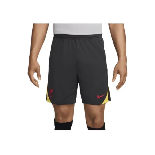 Nike Dri Fit Футбол Низ Мужской Темный дымчато-серый Chrome Желтый Глобальный Красный