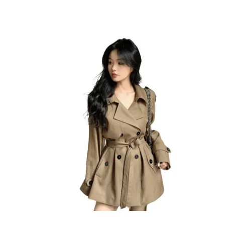 SKYA Хаки Женская тренч-куртка