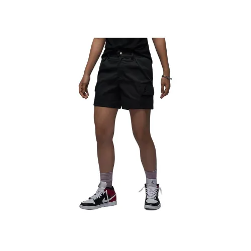Jordan Black Women's Casual Shorts  
Джордан Черные Женские Повседневные Шорты