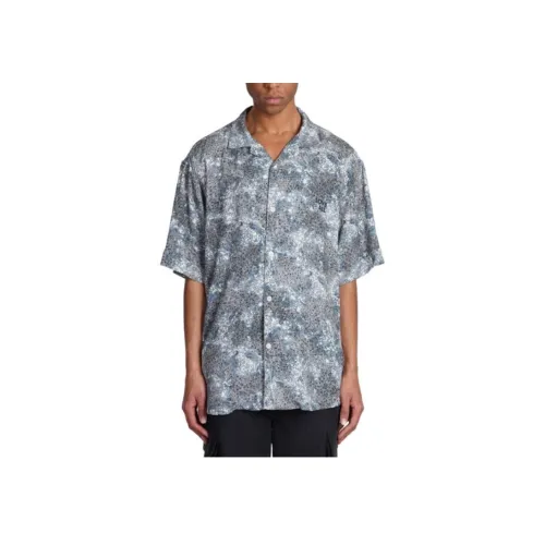 IH NOM UH NIT Blue Men's Shirts  
IH NOM UH NIT Синий Мужские Рубашки