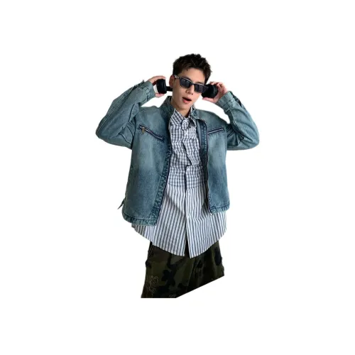 TUCANO Синий Унисекс Джинсовые куртки