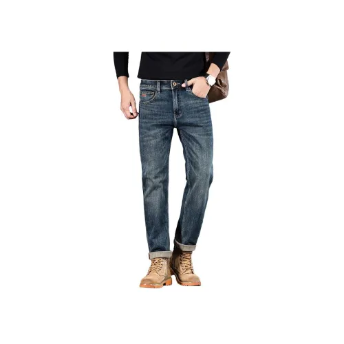 ZENGZHI Джинсы Облегающий крой Прямой крой Унисекс