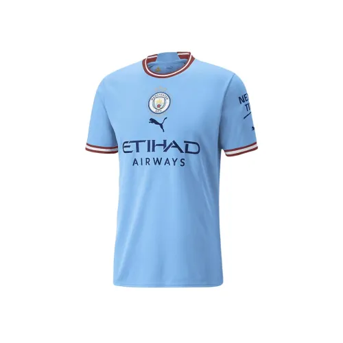PUMA Manchester City Футбол Джерси Мужской Синий