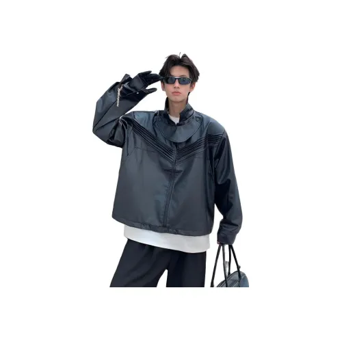 AMBER LIGHT Кожа Куртка Унисекс