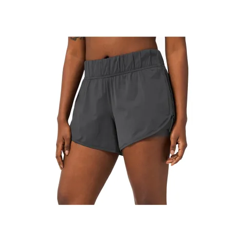 Lululemon Графитовый GREY Женские спортивные шорты