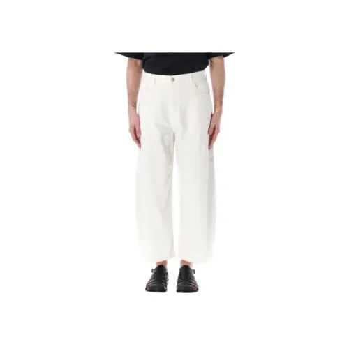 STUDIO NICHOLSON Джинсы Мужские Белые
