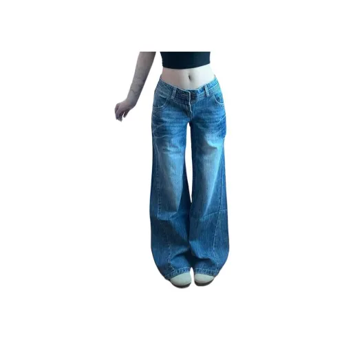 YEARNED Blue Women's Jeans YEARNED Синий Женские Джинсы