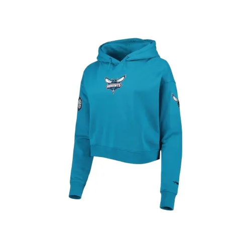 NBA Charlotte Hornets Pro Standard Свитшот Женский Синий Зеленый