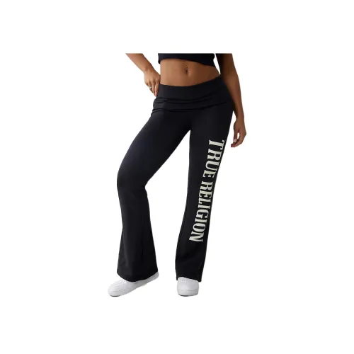 TRUE RELIGION Повседневные брюки Женские Черные