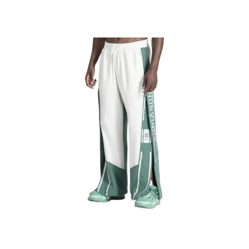 NORVINCY Western Trendy Side Button Knitted Training Pants Unisex NORVINCY Западный Модный Боковая Пуговица Вязаные Тренировочные Штаны Унисекс