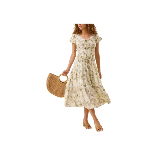 ALTAR'D STATE Corinna Короткое Платье с Короткими Рукавами Женское