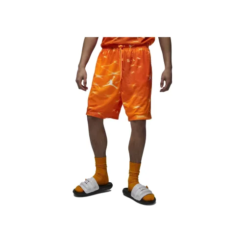 Джордан Повседневные шорты Мужские Оранжевые