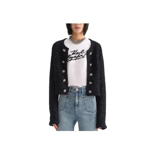 KARL LAGERFELD FW23 Трикотаж Женский Синий