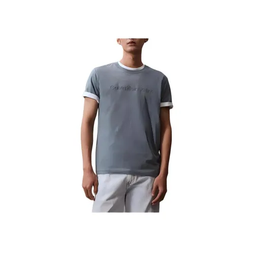 Calvin Klein PN6 Haze Синий Мужская T-Рубашка