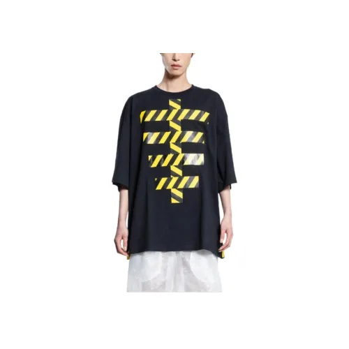 WALTER VAN BEIRENDONCK Черные Мужские Рубашки T