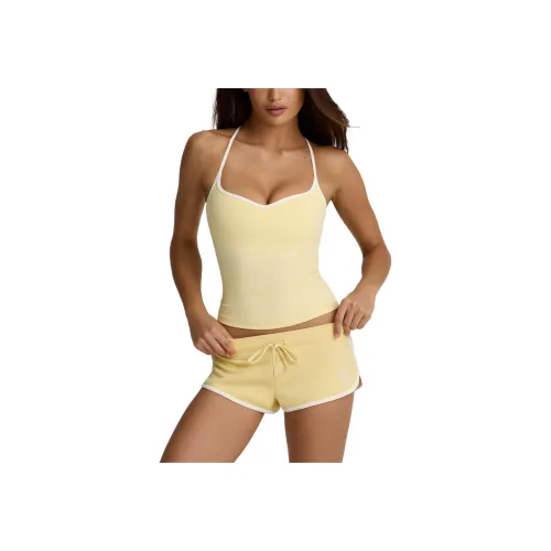 OH POLLY Низ Шаговый шов Мини Шорты Повседневные шорты Женские