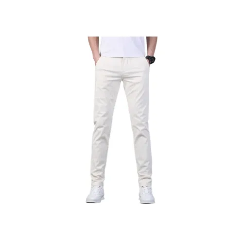FRALAARRI Белый Мужской Повседневные Штаны