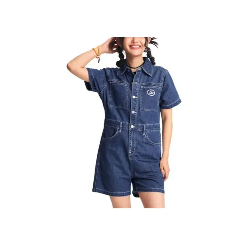 Lee совместный модель Комбинезон Женский Средний Синий