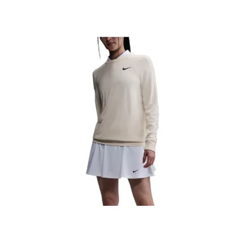 Nike Clothing Свет Сливочный Женские Свитеры