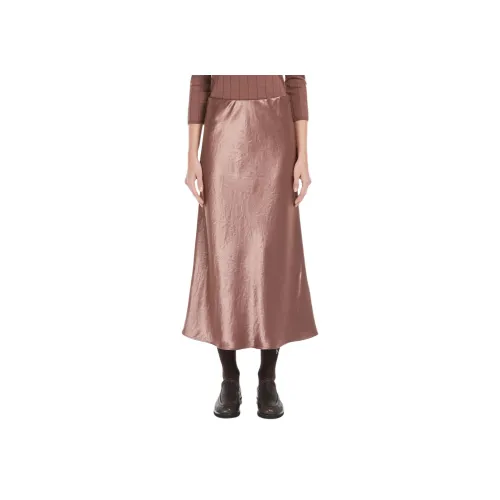 MaxMara Повседневный Длинный Юбка Женские Розовый