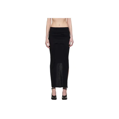 ECKHAUS LATTA Черные Женские Повседневные Длинные Юбки