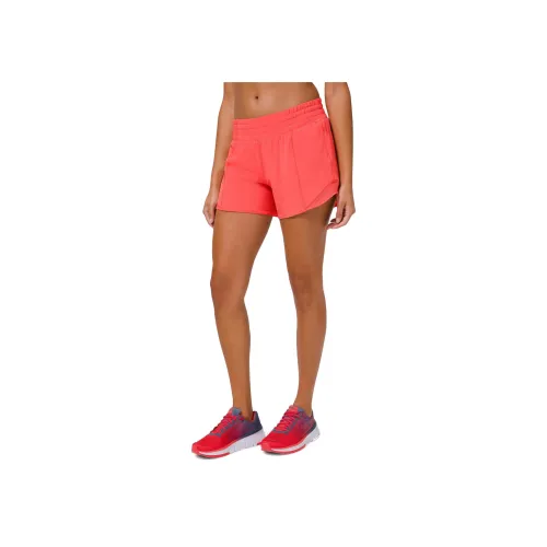 lululemon Hotty Hot Спортивные шорты Женские Арбузно-розовый красный