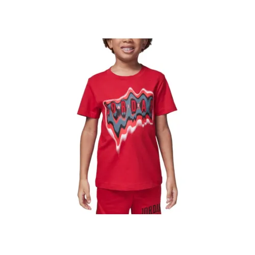 NIKE Фитнес-красные Kids T Рубашки