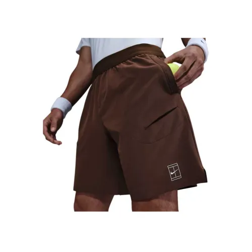 Nike Court AdvantageDri Fit SS25 Спортивные шорты Мужские Коричневые